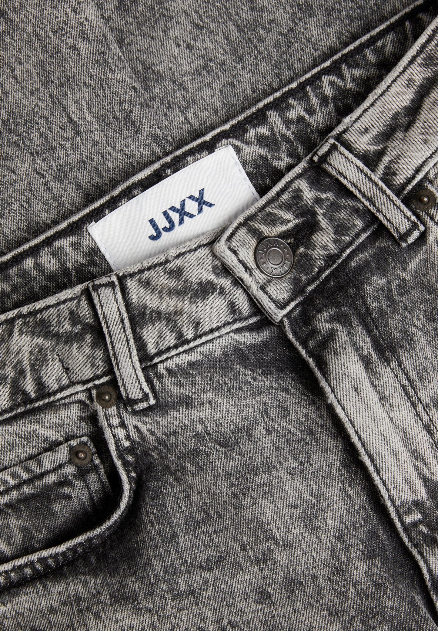 JJXX Berlin Slim High Waist Jeans Grey Denim – Damen Skinny Fit