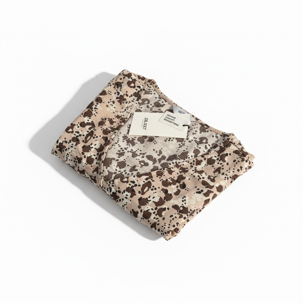 OBJECT Leonora Damenbluse Creme – V‑Ausschnitt – Elegant & Modern