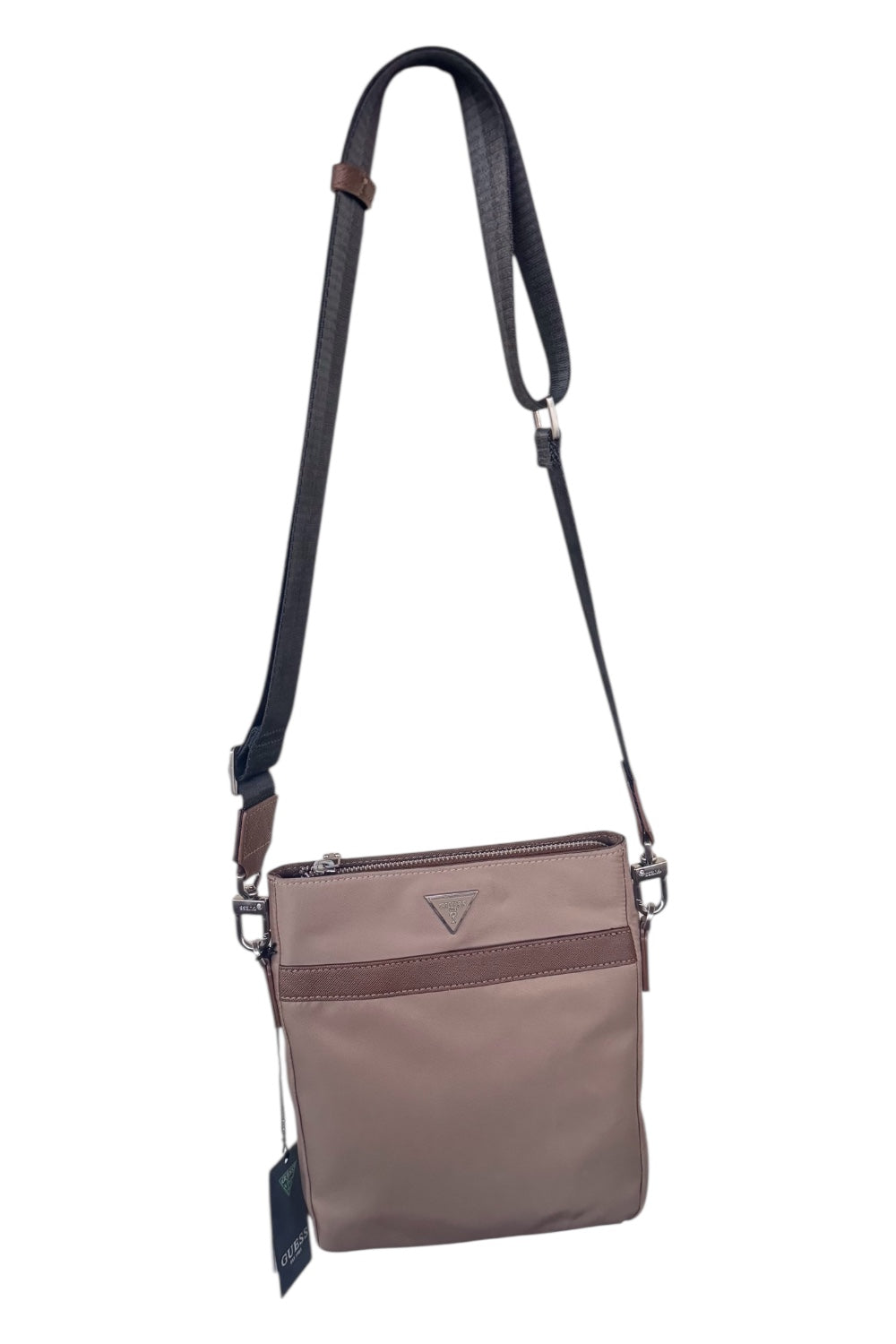 GUESS Herren Umhängetasche „Roma“ in Beige (Sand)