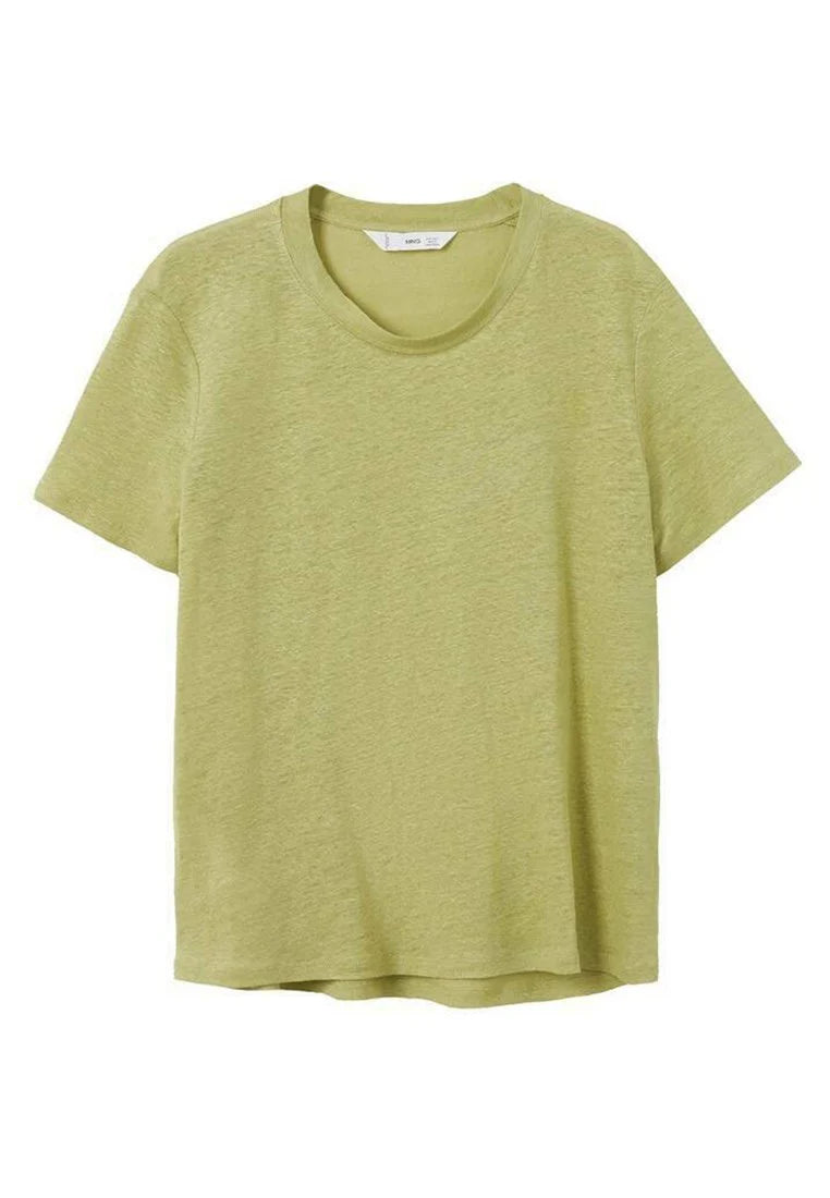 Mango Lisi Damen Top – Modernes Basic Jersey Shirt