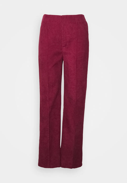 Missguided Damen Cordhose – Moderne Casual Trousers