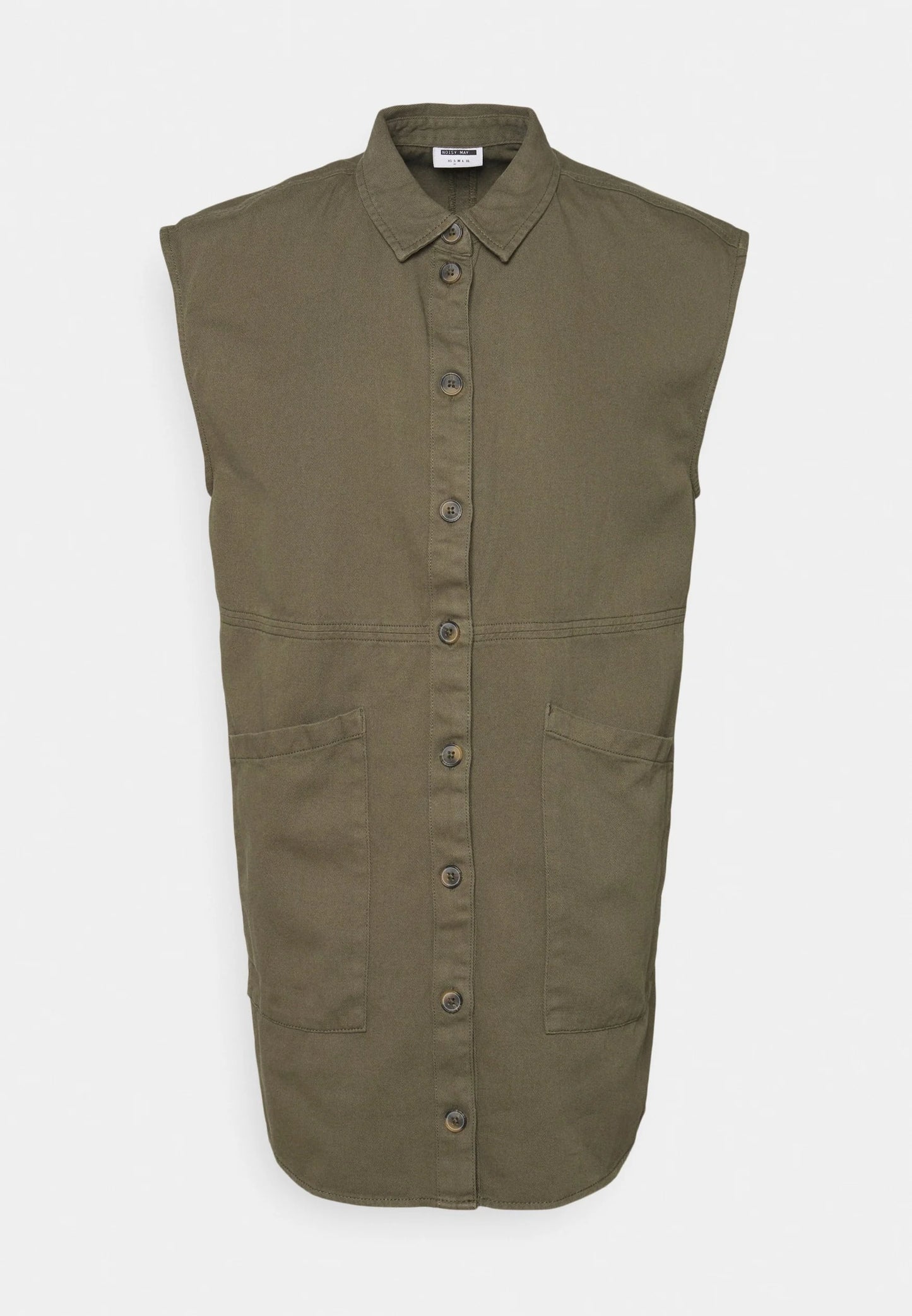 Noisy May Alma Damen Kleid – Capsleeve Sommerkleid