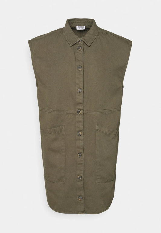 Noisy May Alma Damen Kleid – Capsleeve Sommerkleid